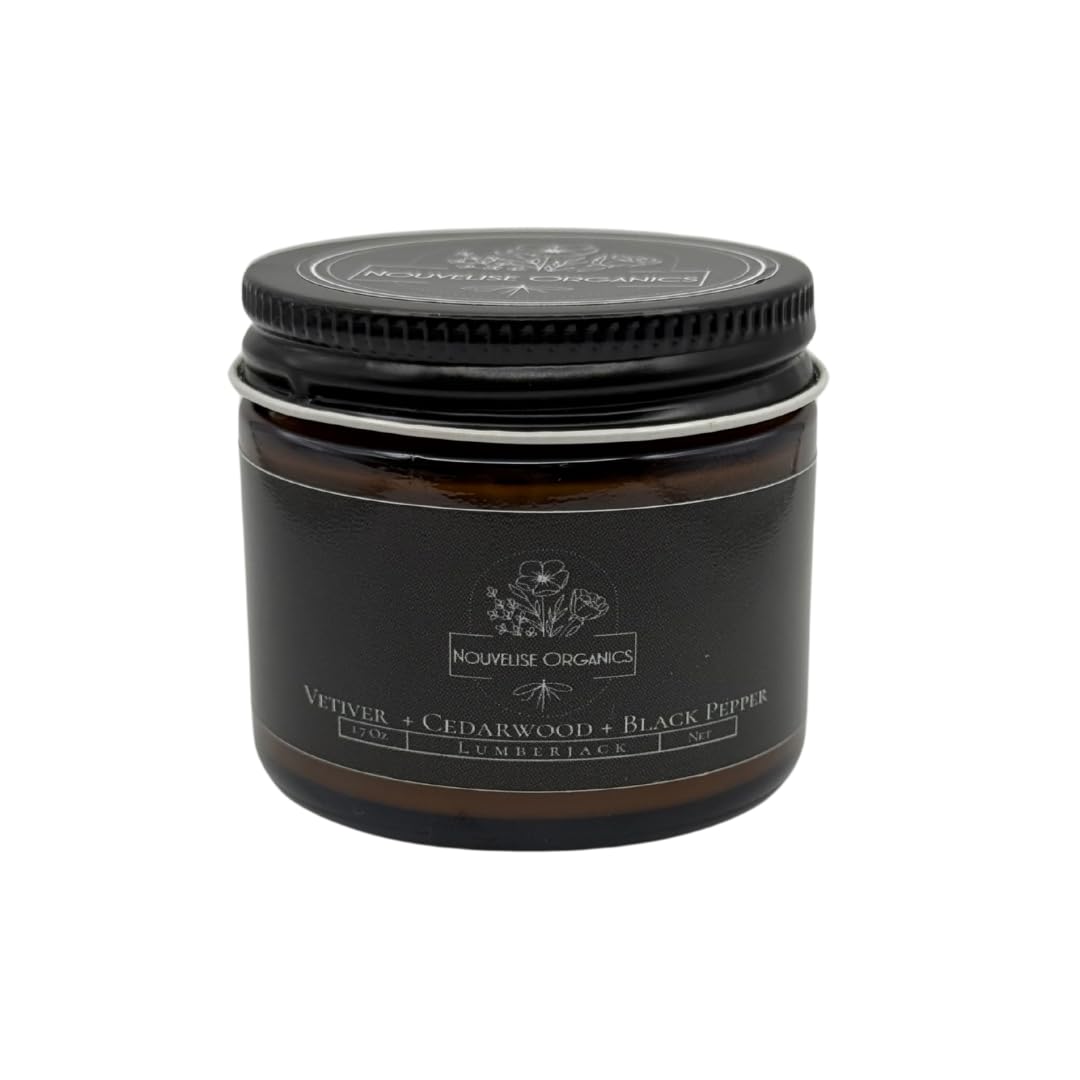 Lumberjack - Whipped Tallow Moisturizer - Cedarwood, Black Pepper, Vetiver, Juniper - 100% Natural Grass-Fed Tallow & Organic Jojoba. Chemical-Free. For Dry, Sensitive & Eczema Prone Skin.- 1.7oz