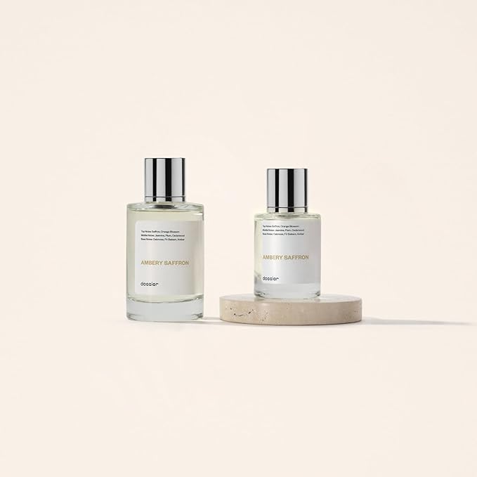 Dossier - Ambery Saffron - Inspired by Baccarat Rouge 540 - Unisex EDP