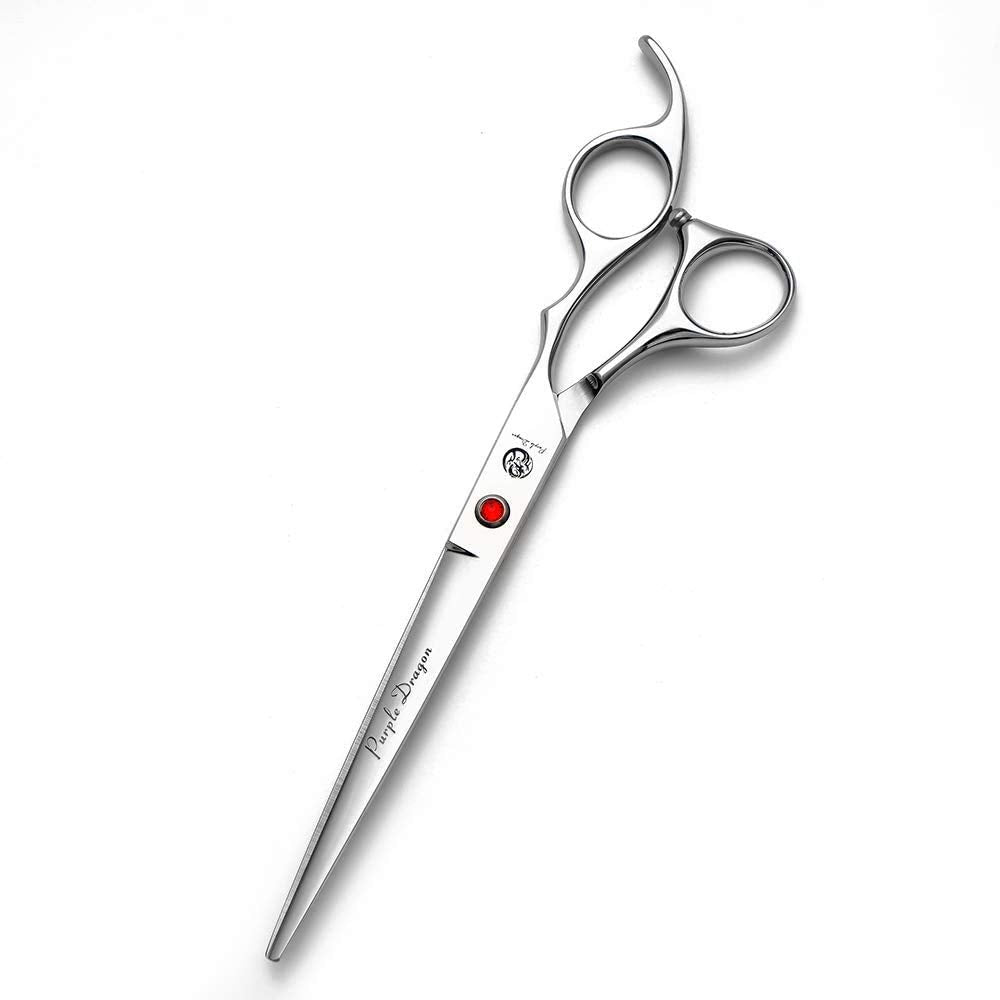 Purple Dragon 8 inch Sharp Edge Hair Cutting Shears with Bag
