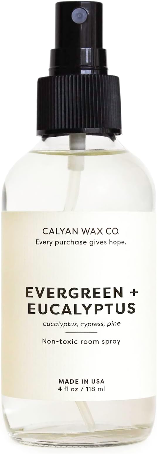 Calyan Wax Co. Evergreen & Eucalyptus Room Spray - Natural Room Deodorizer