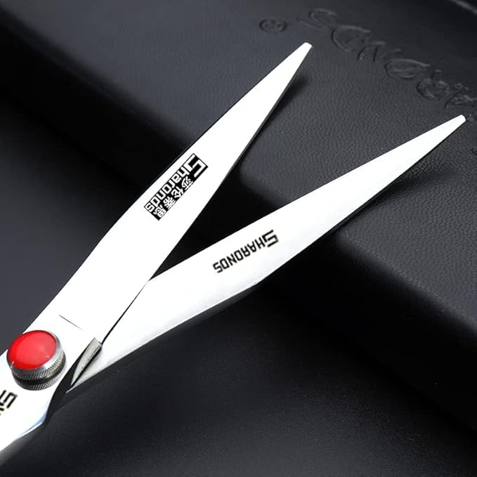 Hair Scissors 6/7/8/9-inch 440C High Hardness For Hairdressers Haircuts Cuttinging Scissors Professional Haircut(8-in cutting scissors)