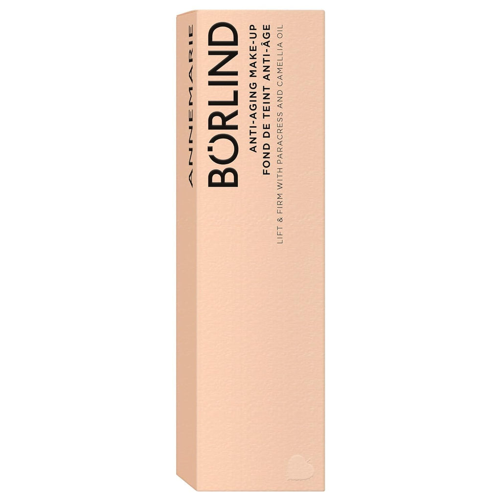 ANNEMARIE BÖRLIND - ANTI-AGING MAKE UP - almond - smoothing, lifting & refining foundation, with natural ingredients, high coverage, 1.01 Fl. Oz.