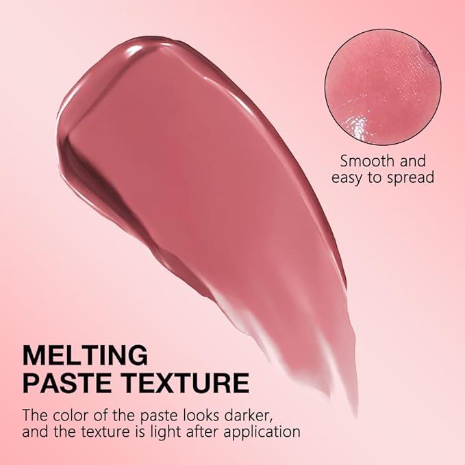 IATMOMOD Pink Cherry Nude Tinted Lip Balm, Sheer Hydrating Glossy Lipstick for All Skin Types - Natural Moisturizing Lip Tint, Long Lasting Waterproof