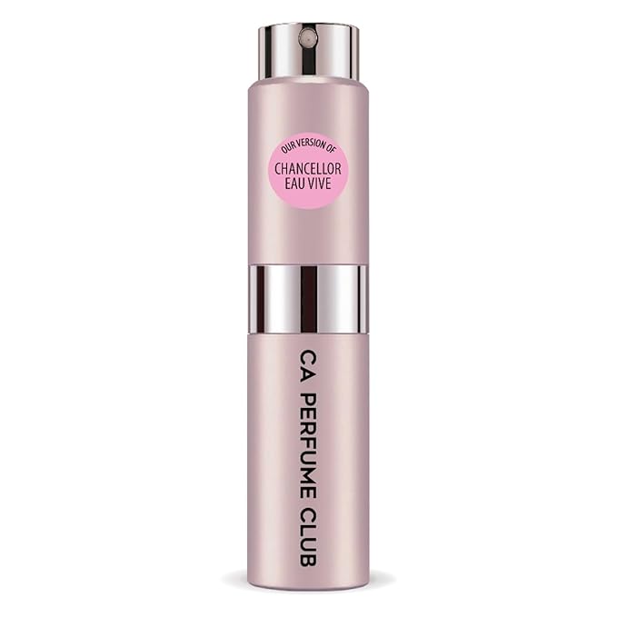 CA Perfume Impression of Chancellor Vive for Women Floral Woody Musk Scent Long Lasting Perfumes for Women Eau De Parfum Travel Size Refillable Atomizer Spray 0.27 Fl Oz 8ml