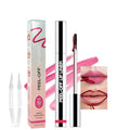 IATMOMOD Delicate Pink Liquid Matte Lip Liner Stain Peel Off with Tweezer, Long Lasting, Waterproof Matte Lipstick Lip Gloss Tattoo for Women, Transfer-prof Lip Tint Makeup for All Skin Types 00#