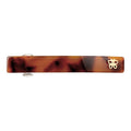 Classic Hair Barrette for Women, Tortoise French Hair clip, Tortoise, 3.4"