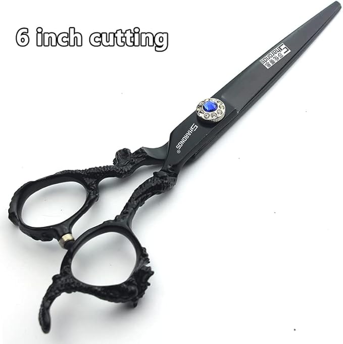 6+7 inch scissors hairdressing cutting scissors+thinning scissors (5PC)