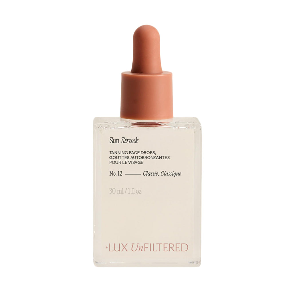 + Lux Unfiltered - N°12 Sun Struck Bronzing Face Tanning Drops - Classic