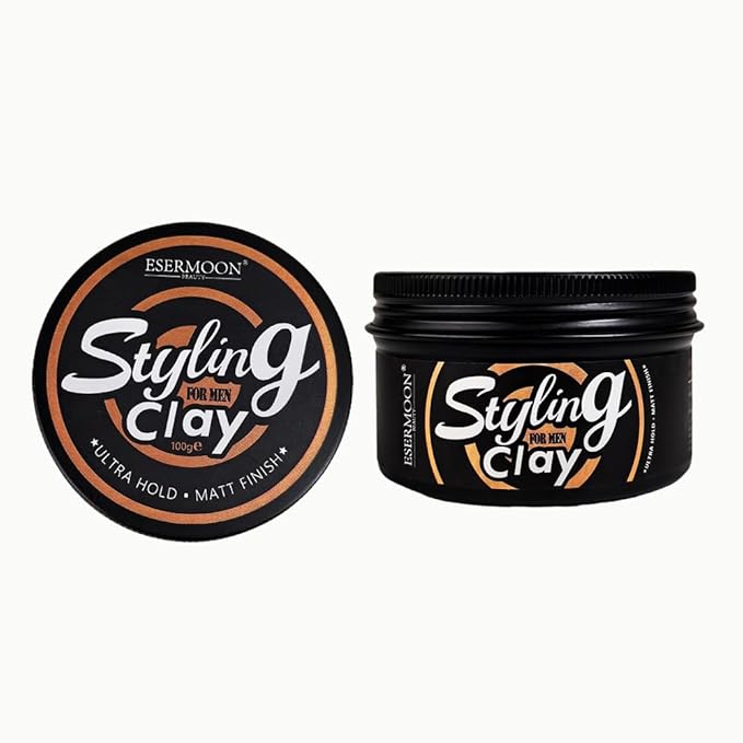 Mositear Hair Styling Clay for Men Matte Finish 3.53oz
