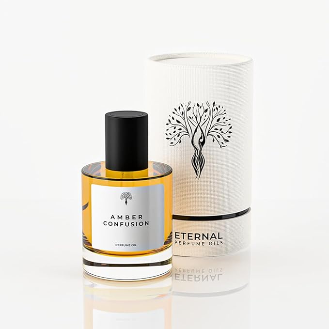Eternal perfume oils Amber Confusion Perfumes for women Long Lasting Womens Perfume Concentrated Designer Perfume for men 1.69 FL Oz Eau De Parfum with 1 FL Oz (Pack of 2)