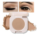 Light Brown Matte Eye Shadow Palette Makeup For Older Women, Matte Single Monochrome Eyeshadow, Mini Single Pressed Pigmented Waterproof Sombras Para Ojos, Vegan, Talc, Paraben&Cruelty Free 06#
