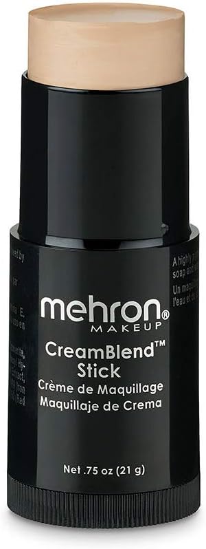 Mehron Makeup CreamBlend Stick - LIGHT 3, Cream Foundation