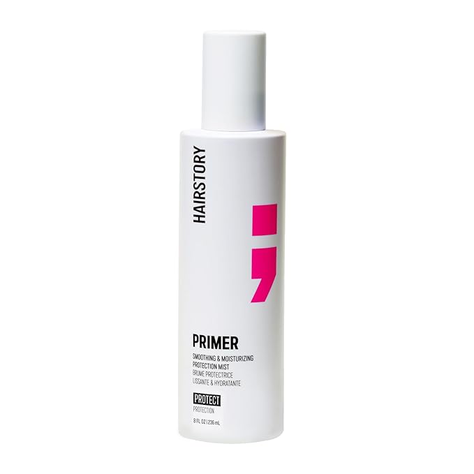 Hairstory Primer Smoothing and Detangling Spray for All Hair Types 8 oz