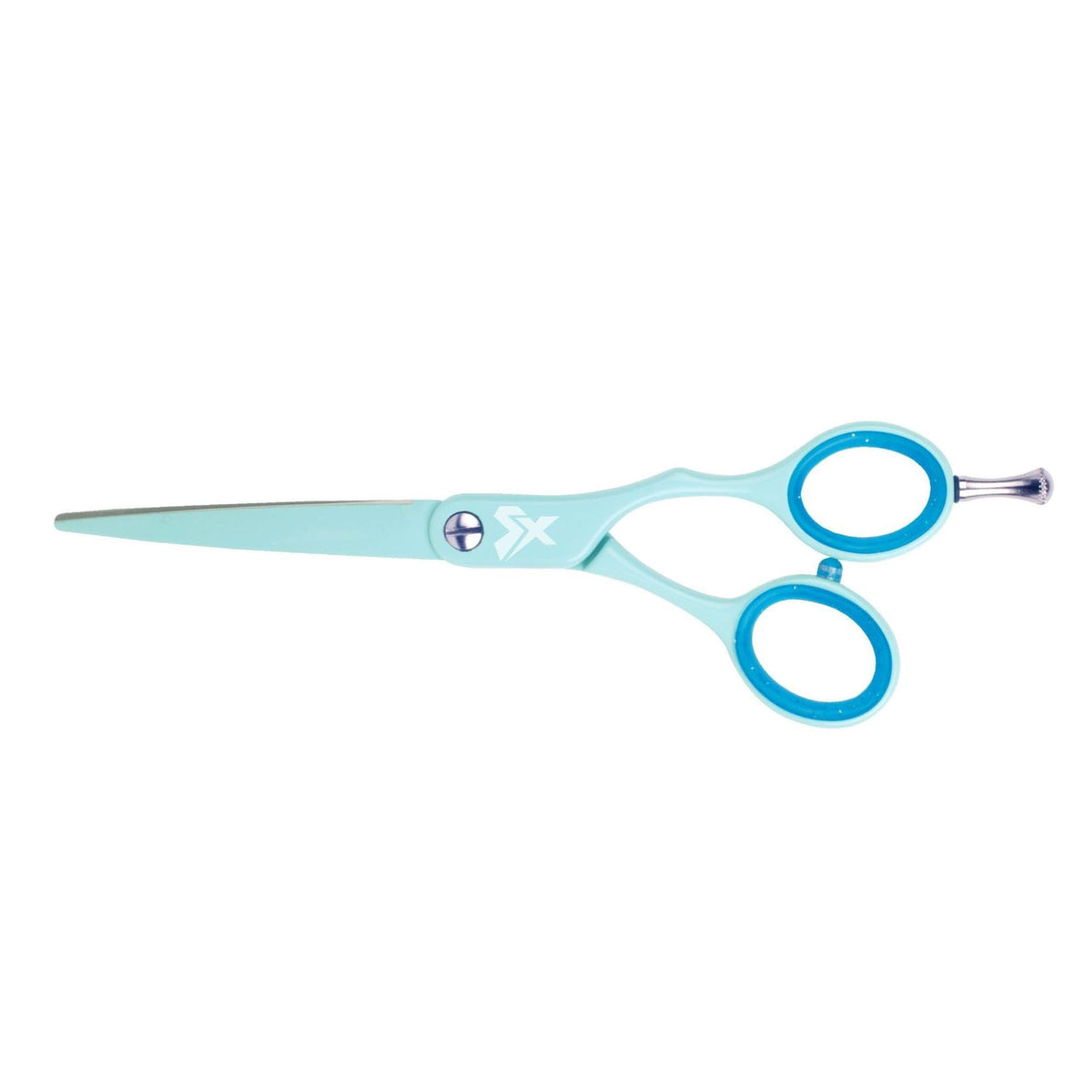 Cricket Shear Xpressions It's All Good 5.75" Professional Hair Cutting Scissors - Barber Scissors, Japanese Stainless Steel for Stylists & Home Use, Dr. Everything Will Be Alright, Mint