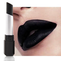 IATMOMOD Black Cream Matte Lipstick Stick 01#, Longwear Full Coverage Velvet Lip Color for Women, Waterproof Multi-Use Lip & Cheek Makeup Stick for Halloween Party, Lápiz labial mate en crema negra