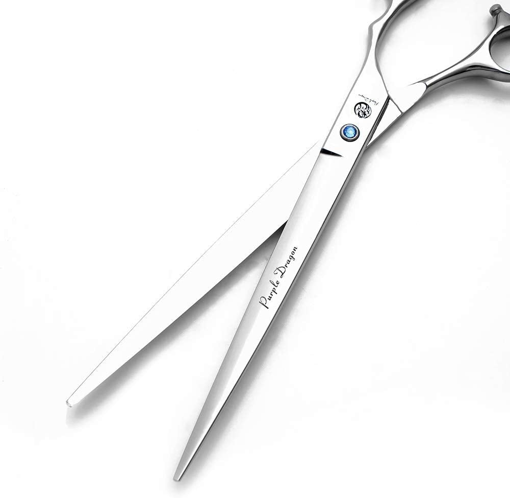Purple Dragon 8 inch Sharp Edge Hair Cutting Shears with Bag