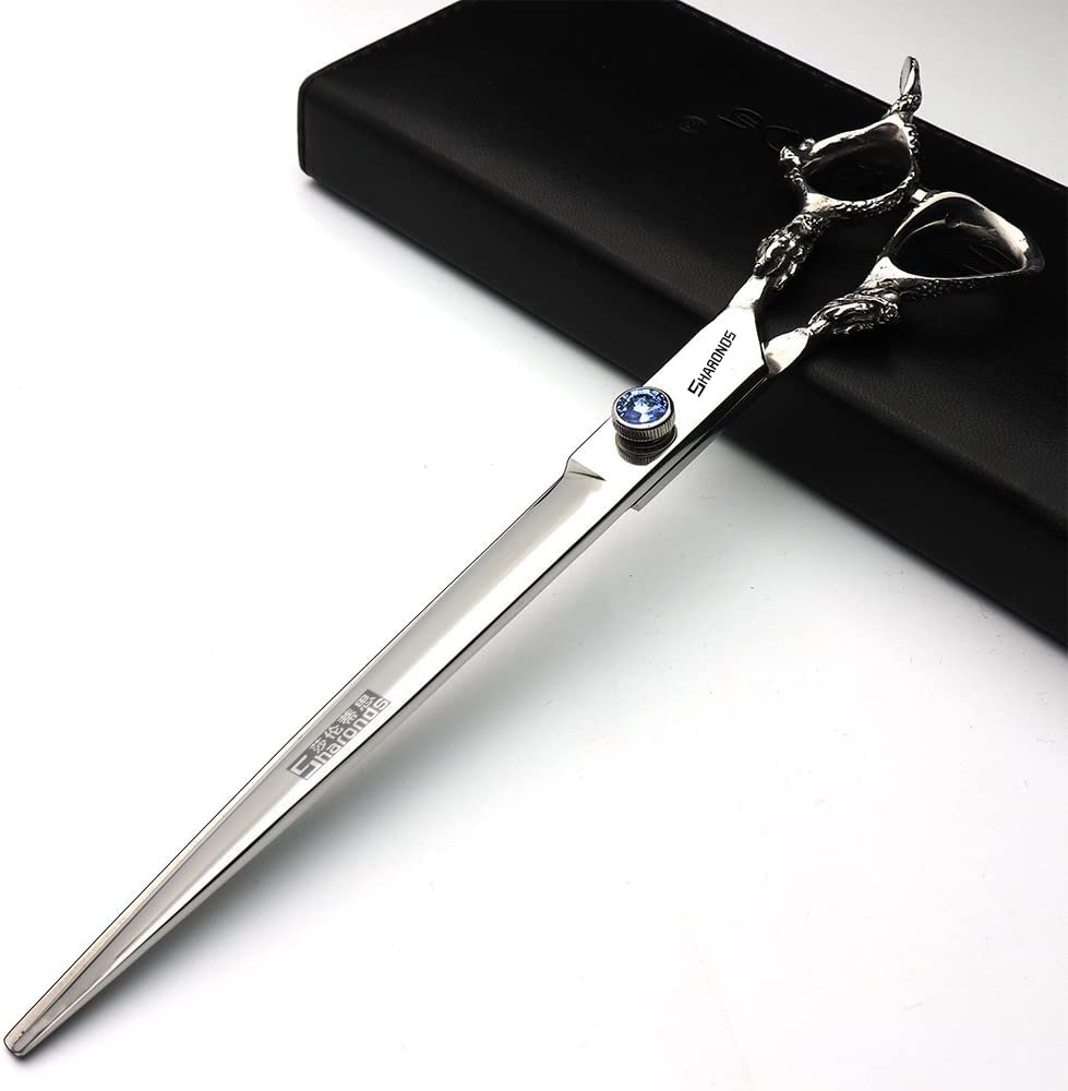 Hairdressing Scissors 6/7/8/9 Professional and Efficient Scissors (7-Inch 2-Piece Set-A)