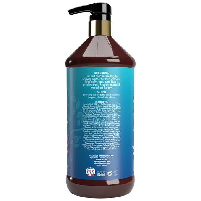 Arganatural Retinol Body Lotion with Vitamin E & Collagen – Skin Firming