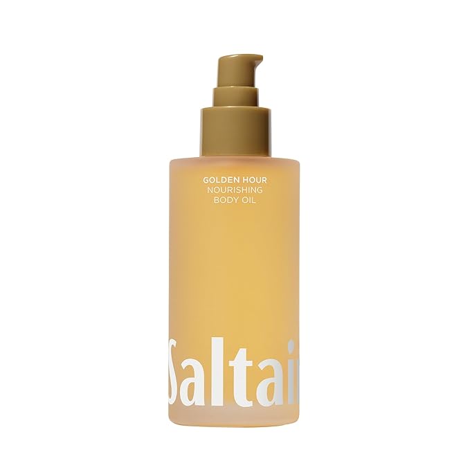 Saltair Nourishing Body Oil | Lightweight Body Glow | Golden Hour, 4 oz