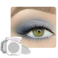 QIDSTERS Smoky Gray Matte Single Eyeshadow, Lightweight Blendable Mini Eye Shadow for Older Women, Monochrome Eyeshadow Palette Makeup Pigmented Waterproof, Vegan & Cruelty-Free, 28