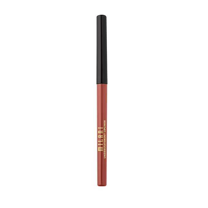 Milani Understatement Lipliner Pencil - Highly Pigmented Retractable Soft Lip Liner Pencil, Easy to Use Lip Makeup - Cinnamon Statement