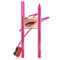 evpct Hot Pink Eyeliner Pencils for Eyes, Rose Hot Pink Colored Eye Liner Pencil Pen Makeup Waterproof Smudge Proof, Colored Gel Waterline Eyeliner Liquid, Face Eye Paint Stick Halloween Makeup 21