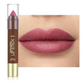 QIDSTERS Matte Lipstick Crayon Set for Women, Mauve 24 Hour Lipstick Lip Liner Pencil, Neutral Lip Stick Lipliner Long Lasting Waterproof Smudge Proof, Vegan & Cruelty-Free, 05