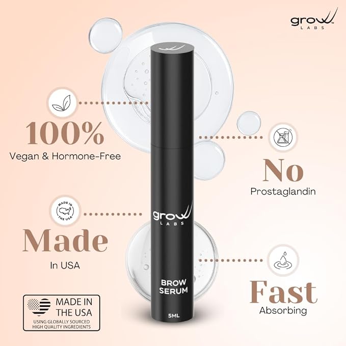 Eyebrow Growth Serum | Advanced Peptides & Biotin | Thickening Brow Serum