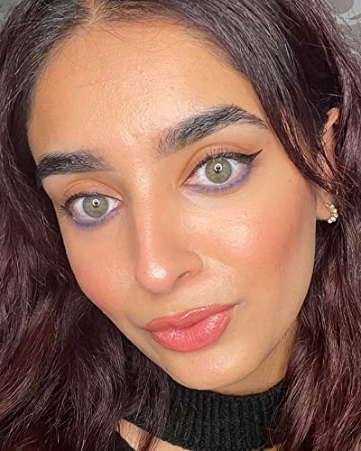 VASANTI Kajal Waterline Eyeliner (Violet Rays) | Long-Lasting, Blendable Waterline Eye Liner | Smudge-Proof and Water-Resistant Eyeliner Pencil for Sensitive Eyes | Ophthalmologist Approved & Tested