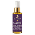 11 Seeds Organic Hair Oil for Frizz Control-Damaged Hair, Shine, Color Safe