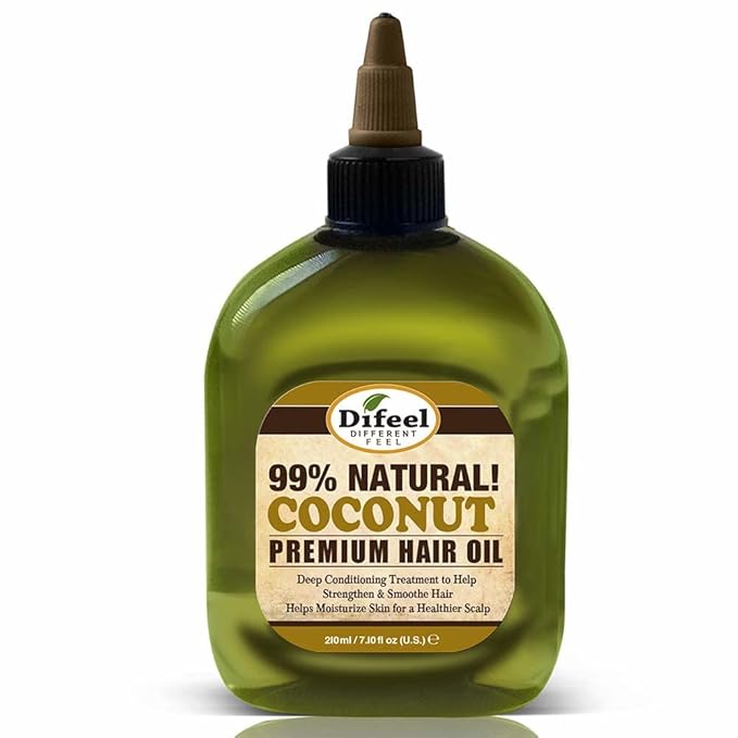 Difeel Coconut Hair Oil Blend 7.1 Ounce ounce