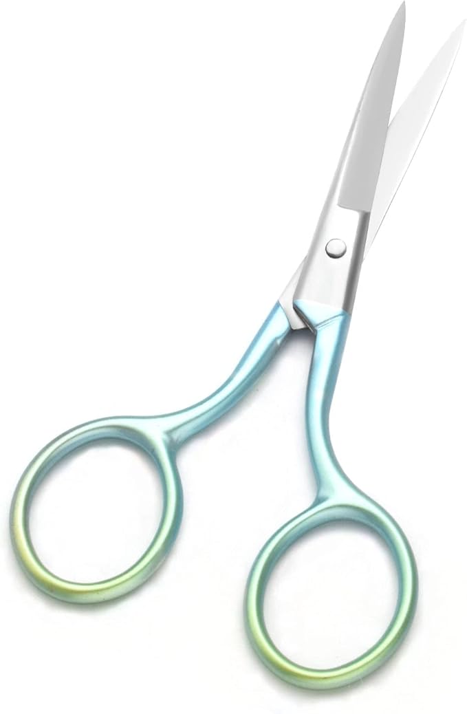 Motanar Multicolor Professional Grooming Scissors for Facial Hair Removal