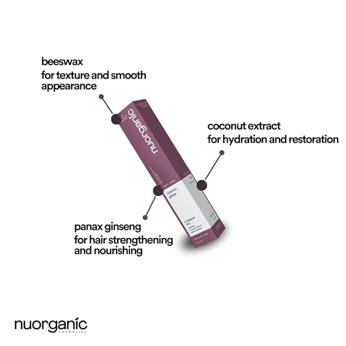 Clear Eyebrow Gel, Brow Setting Gel for Natural Hold and Brow Care, 6ml