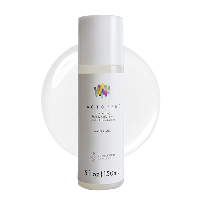 SUZUKI HERB LABORATORY Lactoherb Probiotics Moisturizing Lotion, 5 FL. OZ