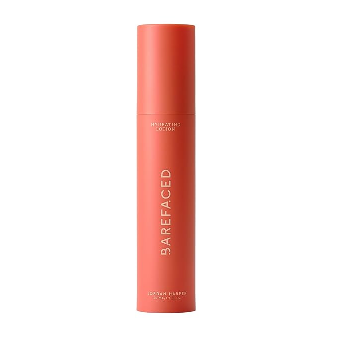Barefaced Hydrating Lotion 1.7 Fl Oz – Oil-Free Lightweight Face Moisturizer with Niacinamide, Hyaluronic Acid & Ceramides – Daily Hydration Lotion for Balanced, Soft-looking Skin
