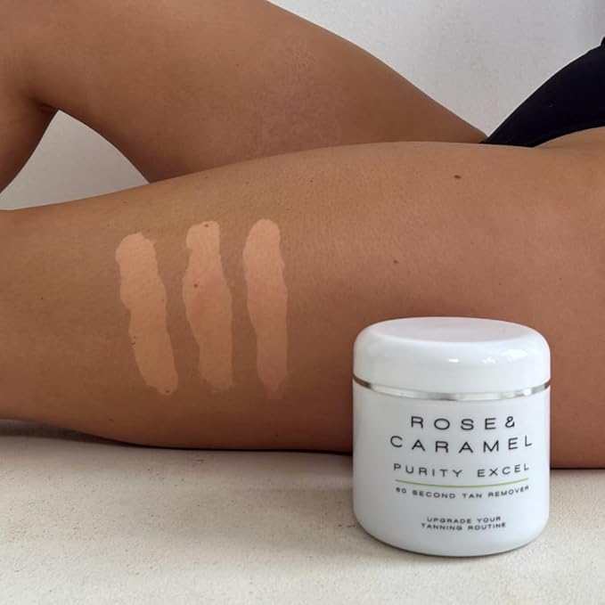 Rose & Caramel Purity Excel 60 Second Self Tan Remover 14.89 Fl Oz (440ml)