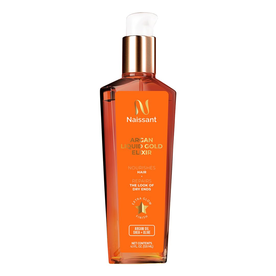 naissant Coconut Oil Hair Treatment | Frizz Control, Heat Protection, UV Protection for Color Treated and Natural Hair | Nourishes, Repairs, and Softens | Increases Shine and Color Vibrancy (4 Fl Oz)