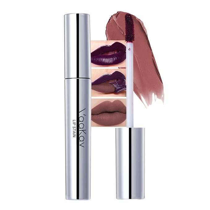 VaaKav Peel Off Lip Stain Lip Liner – Waterproof Tattoo Lip Tint, Long Lasting Smudge-Proof Transfer-Proof, Highly Pigmented Precision Lip Liner for Full Lips(03 Coffee Sense)