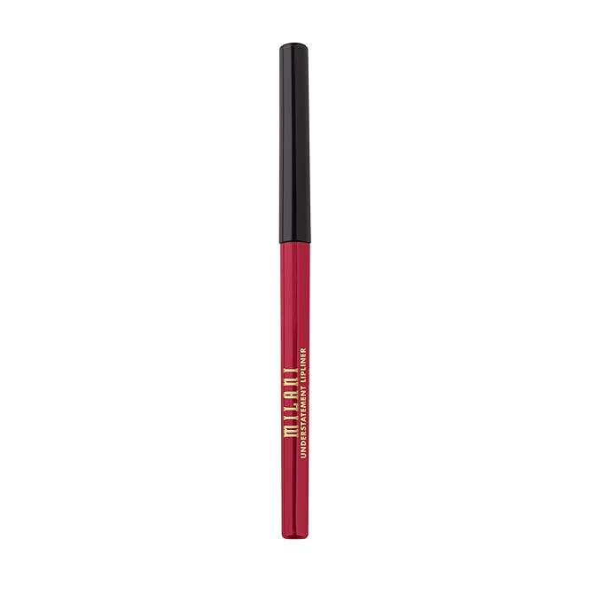 Milani Understatement Lipliner Pencil - Highly Pigmented Retractable Soft Lip Liner Pencil, Easy to Use Lip Makeup - Sassy Cherry