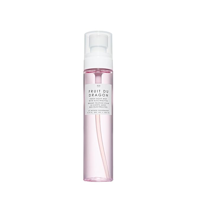 Le Monde Gourmand Crème Vanille Fresh Mist for Women, Hydrating Body Spray with Electrolytes, Vanilla Brown Sugar Amber Scent, Vegan & Cruelty Free