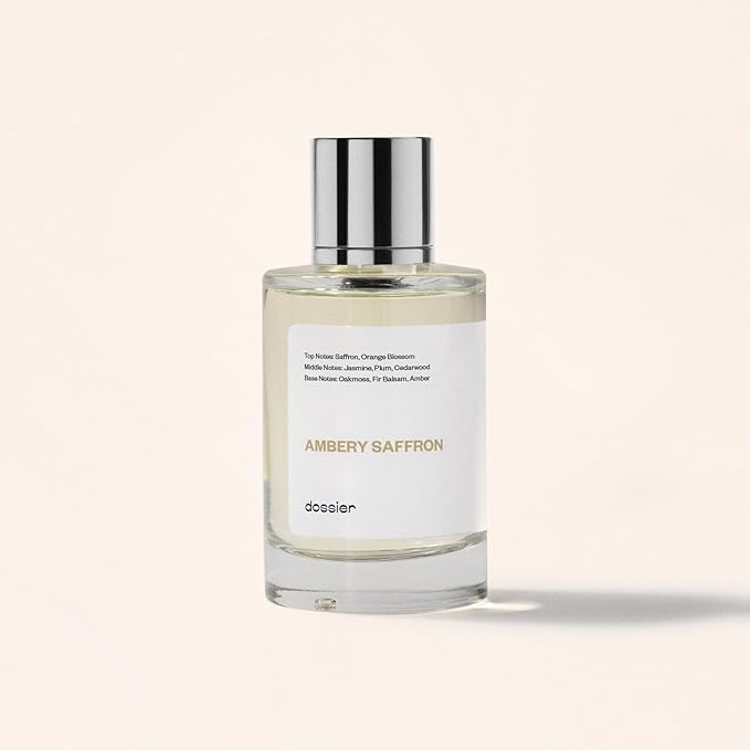 Dossier - Ambery Saffron - Inspired by Baccarat Rouge 540 - Unisex EDP