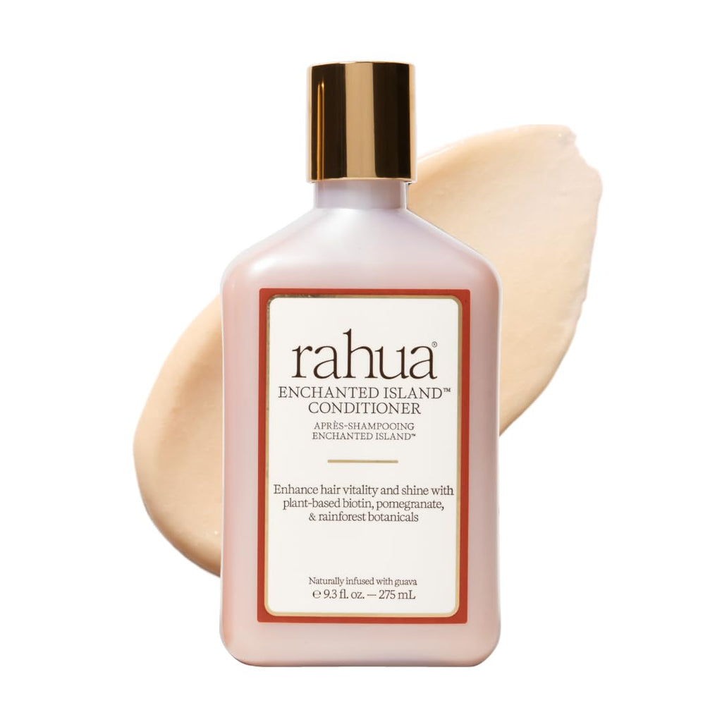 Rahua Enchanted Island Conditioner – Daily Strengthening Conditioner - Promotes Hair Growth - Biotin, Rahua Oil, Guava & Coconut – Shine & Vitality for Medium to Thick Hair - 9.3 fl oz