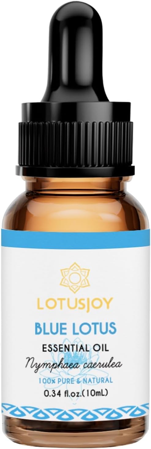 LOTUSJOY Blue Lotus Essential Oil, 100% Pure, for Skin, Diffuser