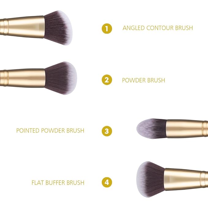 DUcare Double Ended Makeup Brushes