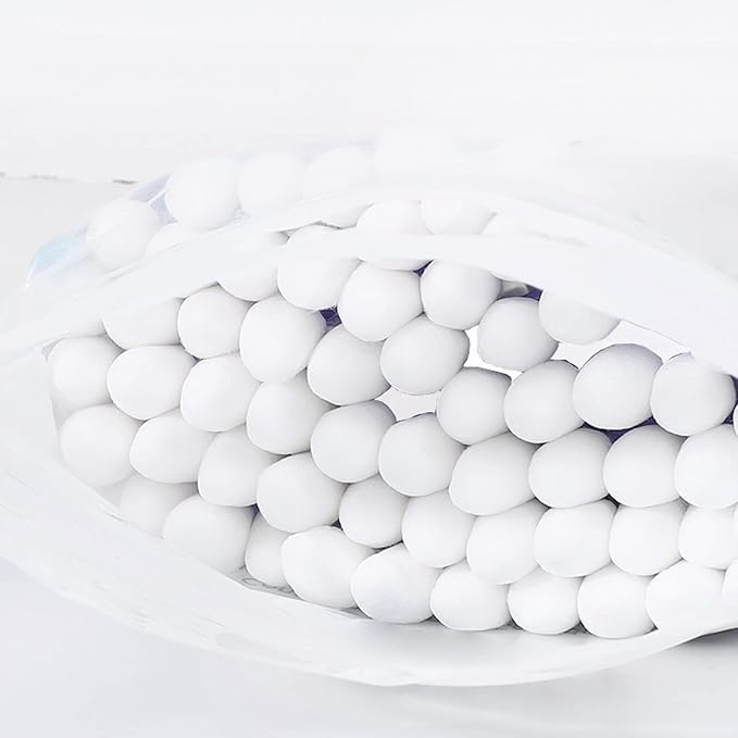 Paper Stick Thick Cotton Swabs with Precision&Flattened Tip 375pcs XL size