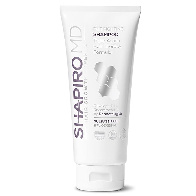 Shapiro MD Hair Growth Experts DHT Fighting Hair Loss Shampoo, 1 Month