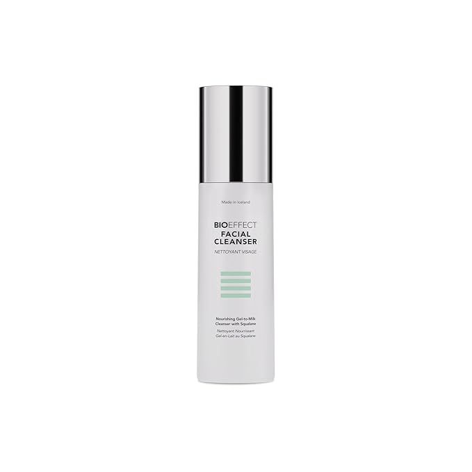 BIOEFFECT Facial Cleanser | Face Wash for Dry Skin, Squalane, 4.06 Fl Oz
