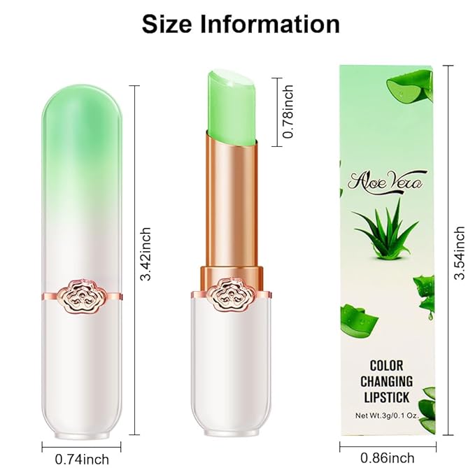 PH Color Changing Lipstick, Magic Lipstick, Moisturizing Pink Lip stick