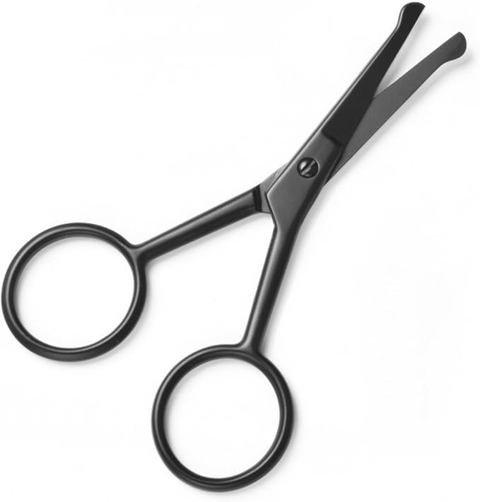 Motanar Multicolor Professional Grooming Scissors for Facial Hair Removal