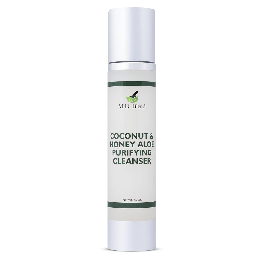 Foaming Face Wash with Coconut, Honey & Aloe Vera, Gentle Cleanser 120 ml